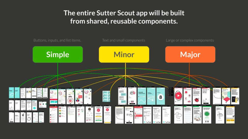 Presented during the original RFP meeting, demonstrating a strategy for reusable UI components.